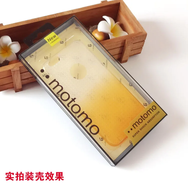 

100 pcs Wholesale MOTOMO Super Shock Absorption Samrt Phone Protection Case Plistic PVC Packaging Package Blister Box For iPhone