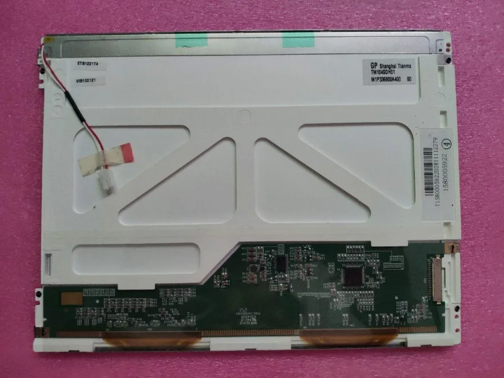 100% teste bem TM104SCH02 marca original grau A painel LCD TFT de 10,4 "polegadas com um ano de garantia