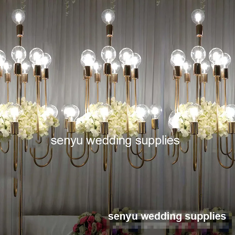 

New Wedding Stage Candle lightting Decoration England, Wedding lightting Backdrop, Reception Stage Backdrop Decoration senyu0131