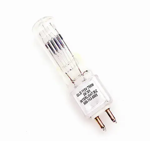 DONAR DN-38765 115V 750W GLD 115V750W G9.5 photo bulb stage studio lighting effect theater lamp ePacket Free Shipping