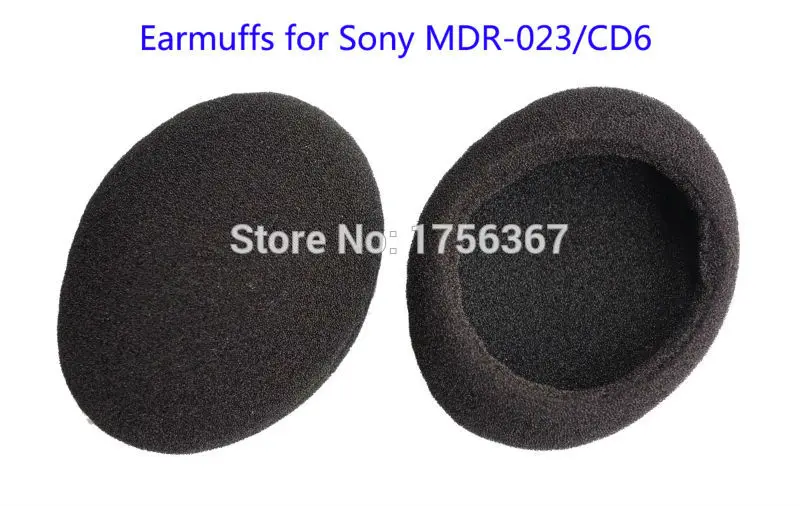 Ear pads(earcups) replacement cover for Sony MDR-023 MDR-CD6 headphones(earmuffes/ headset cushion) High quality earcap