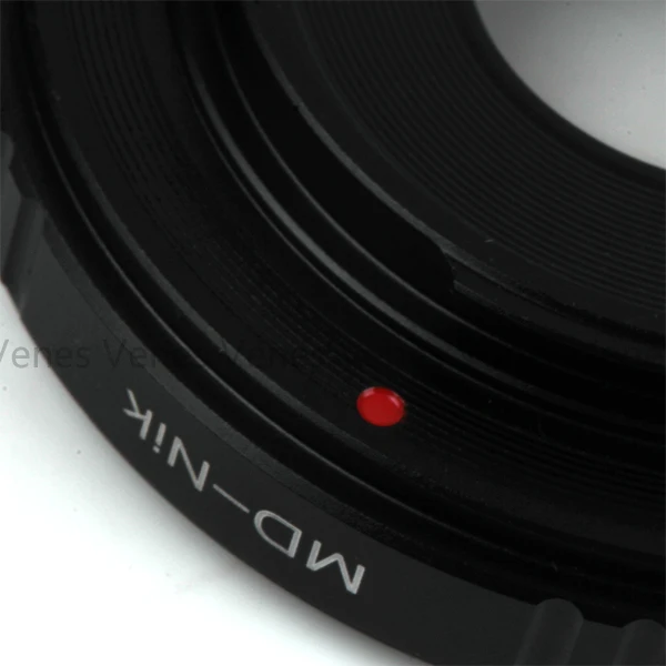 Mount adapter ring pak voor minolta md lens nikon mount camera withoptical glazen D810A D7200 D5500 D750 D810 D5300 D3300 df