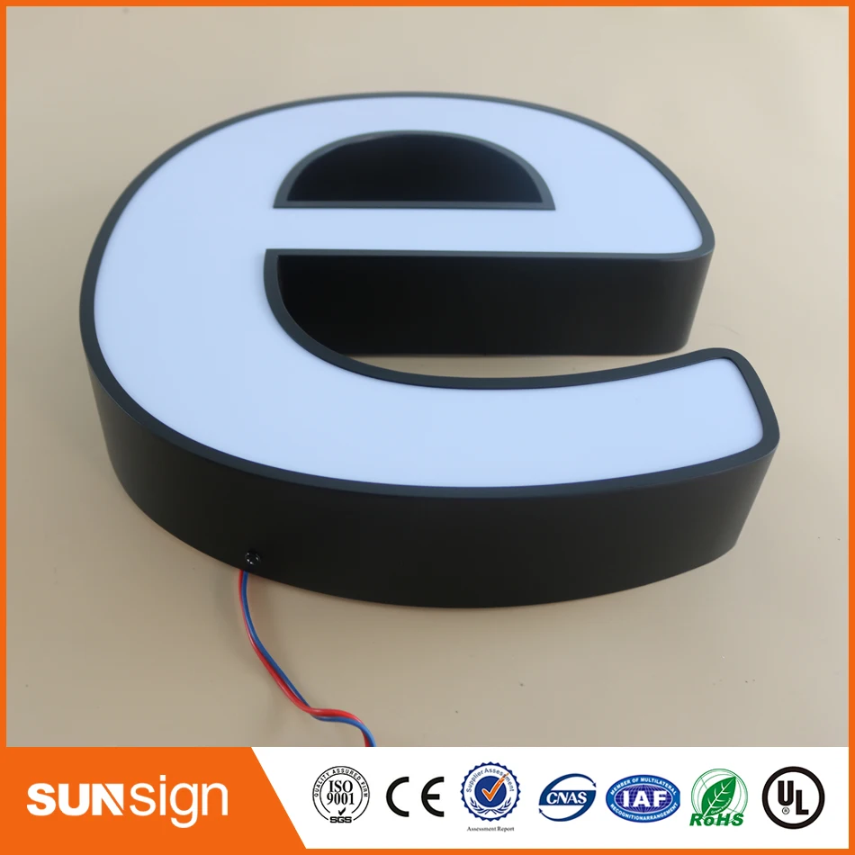 Aangepaste 3D Led Letters Reclame Teken Voor Winkel