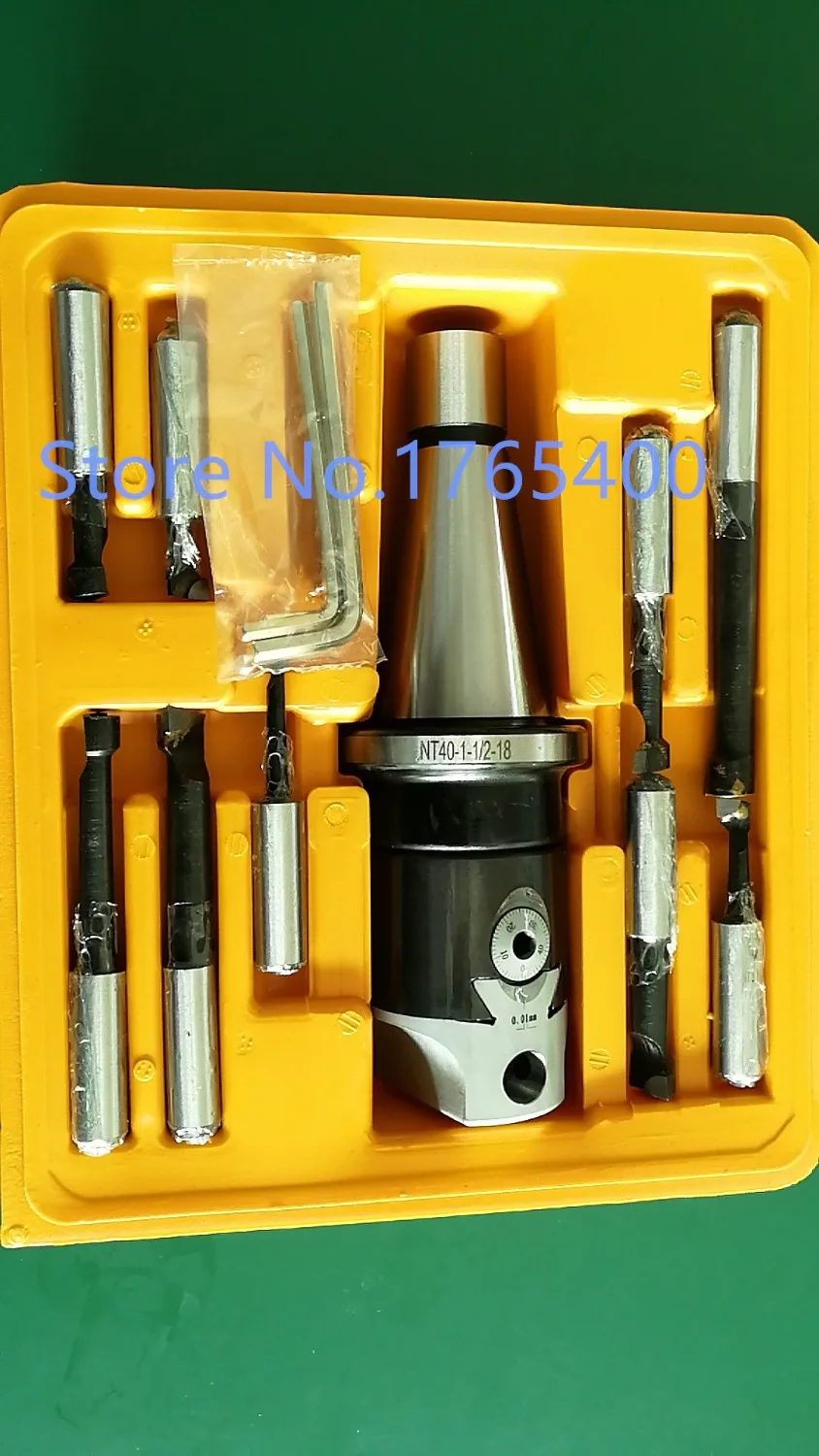 ใหม่ DIN2080 NT40 M16 Arbor 75MM หัวและ12Pcs บาร์ที่น่าเบื่อ,หัวชุด
