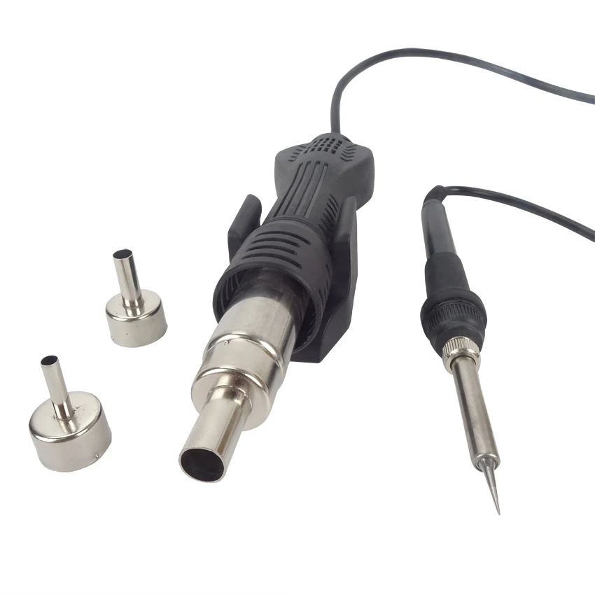 Gordak 863 デジ熱風ヒートガン BGA リワークはんだステーション + 電気はんだごて + IR 赤外線予熱駅