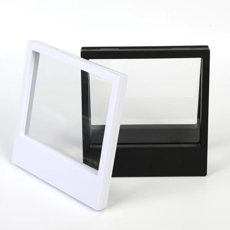 

20pcs/lot 180*230*20mm PET Membrane box Holder Floating Display Case Earring Gems Ring Jewelry Suspension Packaging Box