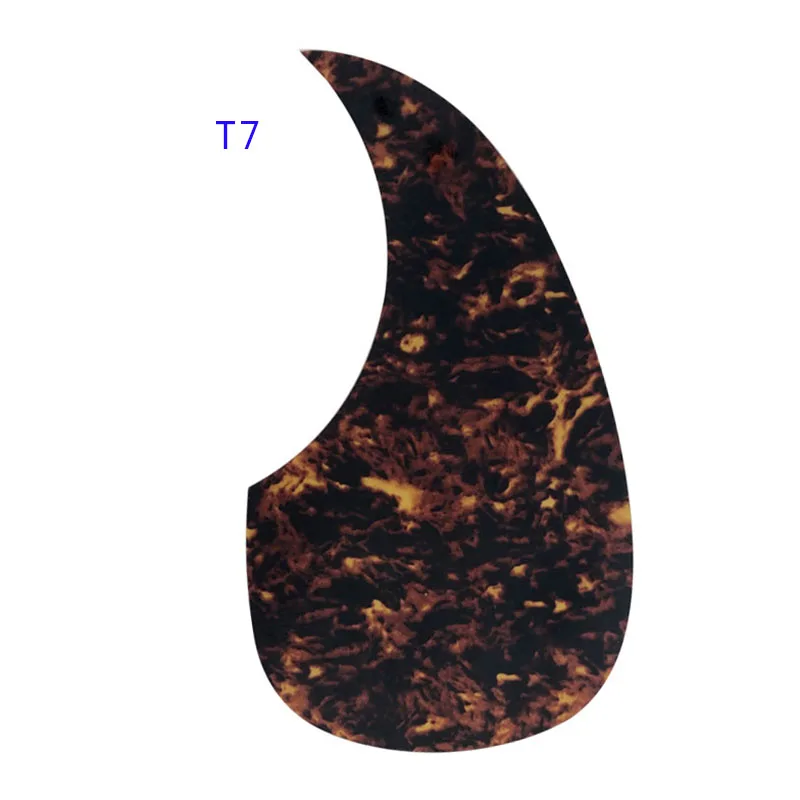 Grande Qualidade 1 Pc teardrop Clássica \\ Auto-adesivo Acoustic Guitar Pickguard Guarda Pick Etiqueta Para Partes de Guitarra Acústica