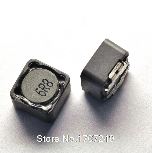 10pcs/lot 12*12*7 6.8UH Power shielding inductance SMT SMD Patch Shielding Power Inductors M82 (Marking: 6R8)