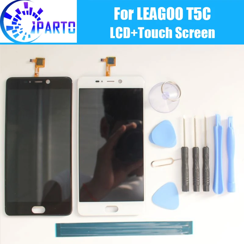 

LEAGOO T5C LCD Display+Touch Screen 100% Original Tested LCD Digitizer Glass Panel Replacement For LEAGOO T5C