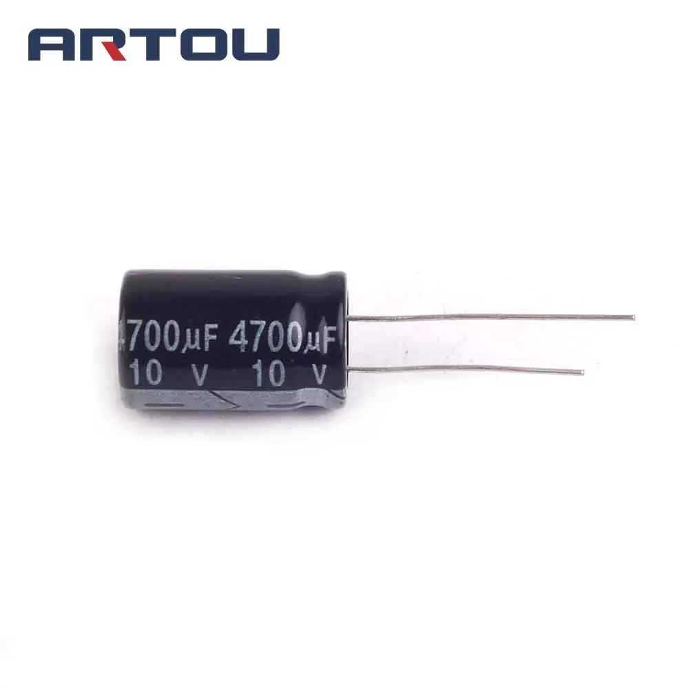 20PCS 10V 4700uF 13*21 13X21MM 105 Radial Electrolytic Capacitor 13x21mm