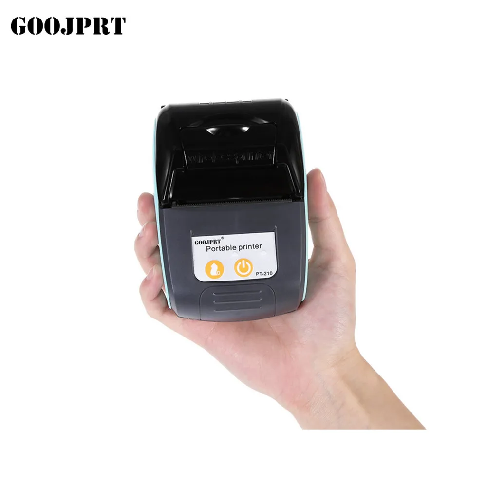 Handheld 58MM Mobile Pocket Bluetooth Thermal Printer Mini Portable Wireless Receipt Printer Window Android iOS for Retail Store