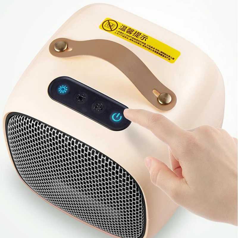 دفاية كهربائية صغيرة محمولة للمنزل والحمام ، سخان كهربائي للاستخدام المزدوج ، EP011V