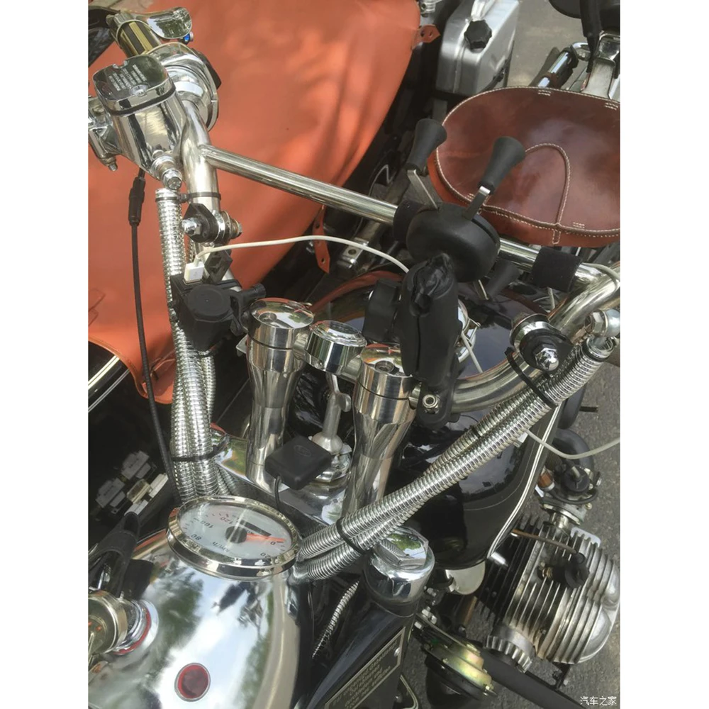 Ural CJ-K750 retro motorcycle front steering handbar turn parts case For BMW R50 R1 R12 R 71