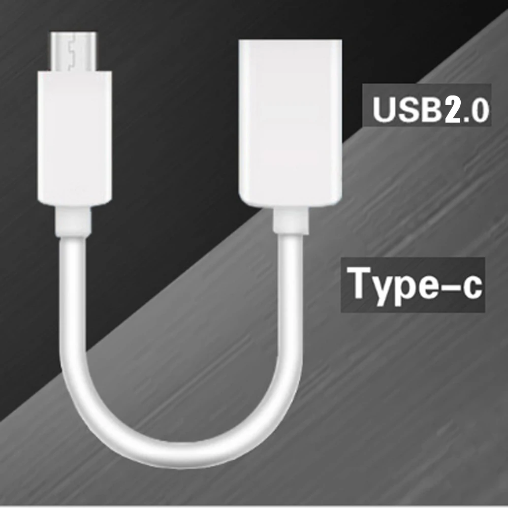 

Data Cable Type C to USB 2.0 Type A Male To Female OTG Data Connector Cable