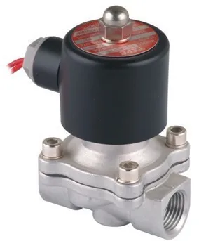 

3/4" Stainless Steel Solenoid Valve VITON Water Air Oil N/C 120'C 2S200-20