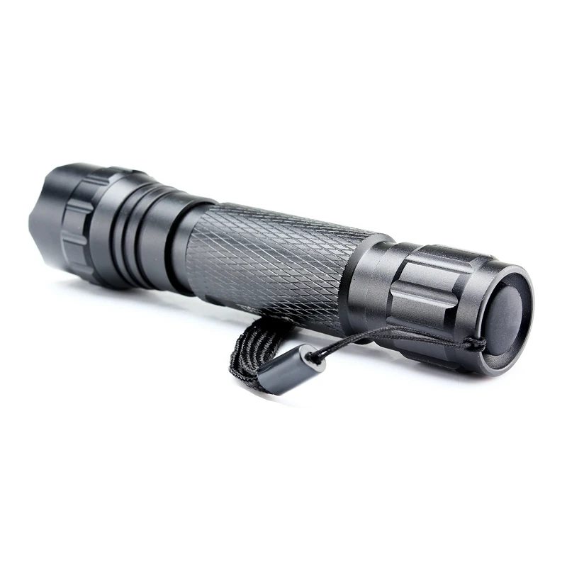 LED Flashlight Torch Tactical light 3000 Lumens 501B Led Flashlight Torch Lamp White Light For 1x18650 battery 5 Modes