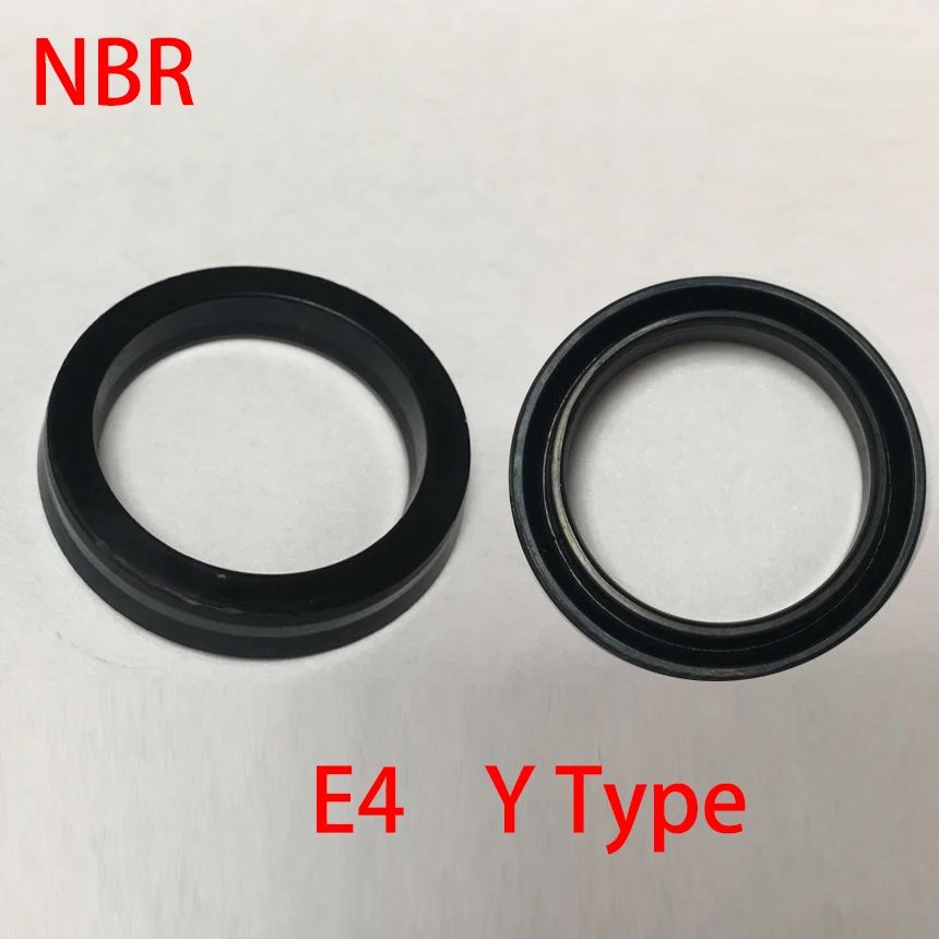 

E4 50*40*7 50x40x7 63*53*7 63x53x7 Y Type Black NBR Nitrile Rubber Pneumatic Cylinder Piston Rod Grooved O Ring Gasket Oil Seal