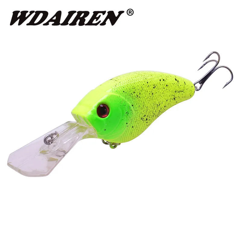 

WDAIREN 9cm 11.5g Crankbait Fishing Lure Artificial Hard Crank Bait Bass Fishing Wobblers Japan Pesca Minnow Fish Lures FA-282