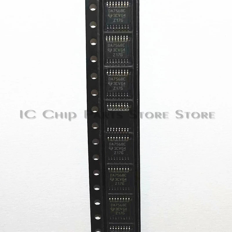 DAC7568ICPW 5pcs DAC7568 TSSOP16 DAC 100% new original integrated IC chip in stock