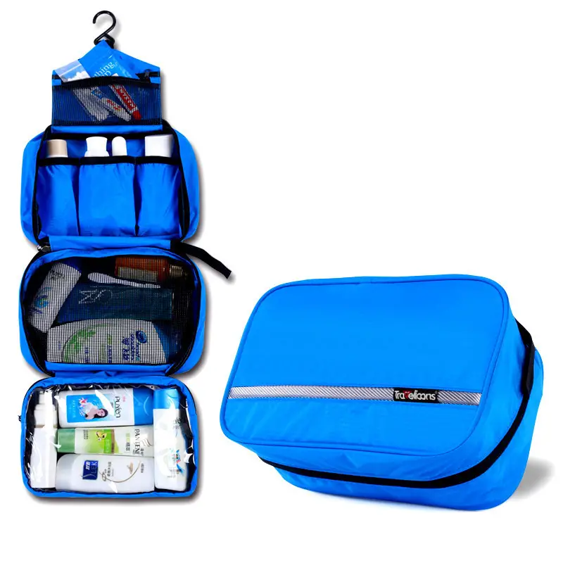 Men Large Waterproof Makeup Bag Male Female Travel Beauty Cosmetic Organizer Case Big Necessaries Make Up Women Toiletry Pouch - Image 8