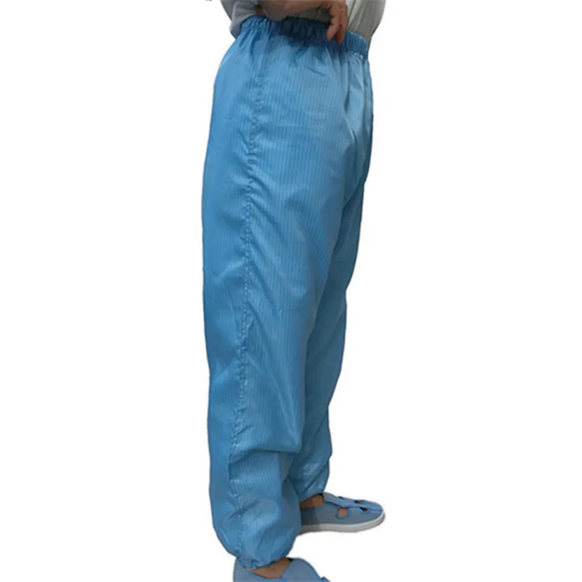 Anti Static Protection Work Trousers Painting Food Cleanroom Workshop Laboratory Dustproof ESD Labor Protective Pants