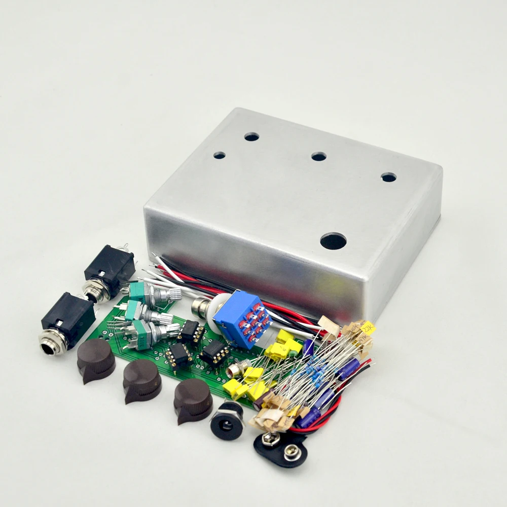 Imagem -03 - Klon Centaure Overdrive Pedal Todos os Kits com Caixa de Alumínio 1590bb