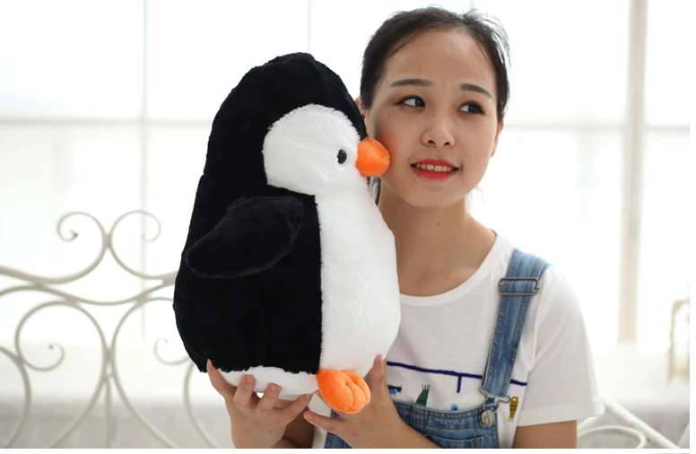 

about 35cm lovely penguin plush toy doll,throw pillow toy ,birthday gift c0333