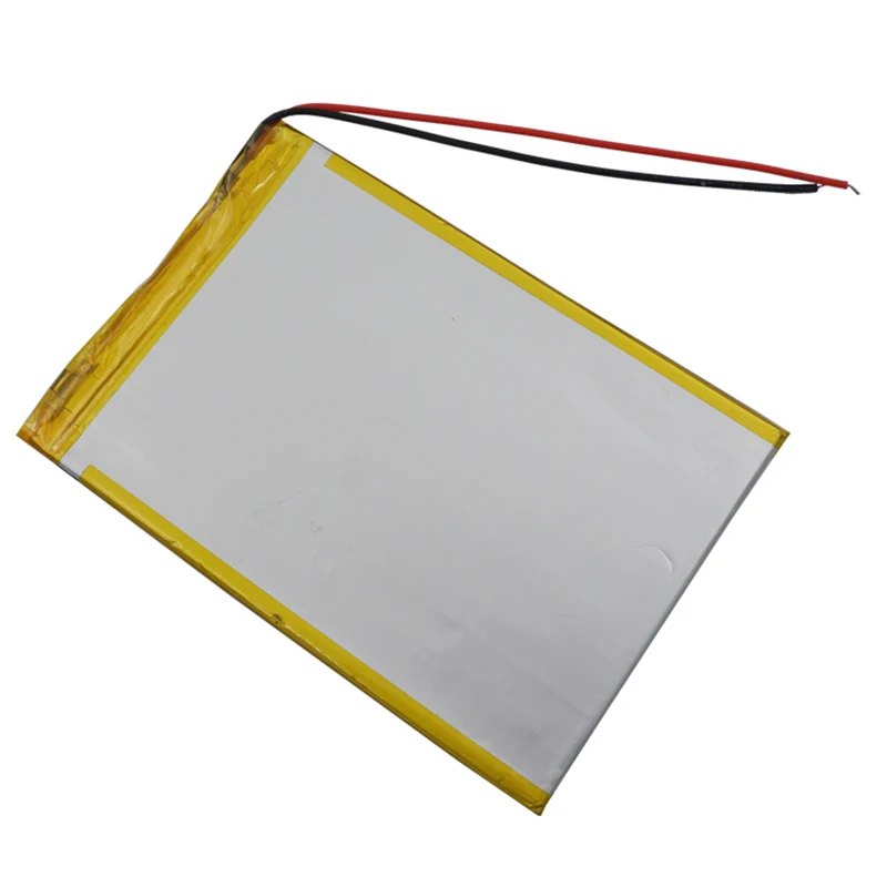 بطارية ليثيوم بوليمر ، ليثيوم أيون po للوحة قرص دي في دي محمول كمبيوتر شخصي بإضاءة ليد صندوق تلفزيون ومنتصف ، E-VA ، 9.25 وات في الساعة