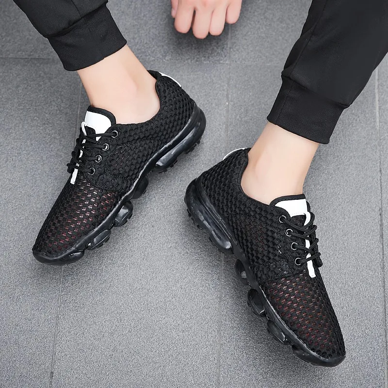 Tennis Shoes For Men 2019 New Arrival Summer Men's Soft Comfortable Sneaker Stable Wear Non-slip Gym Sport Shoes Tenis Masculino