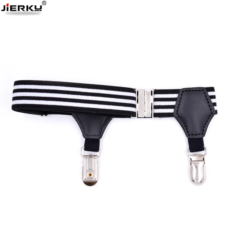 New Sock Stays Hose Holder Gentleman's Leg Suspenders Stocking Braces Elastic Uniform Business Strap Shirt Garters 1pair