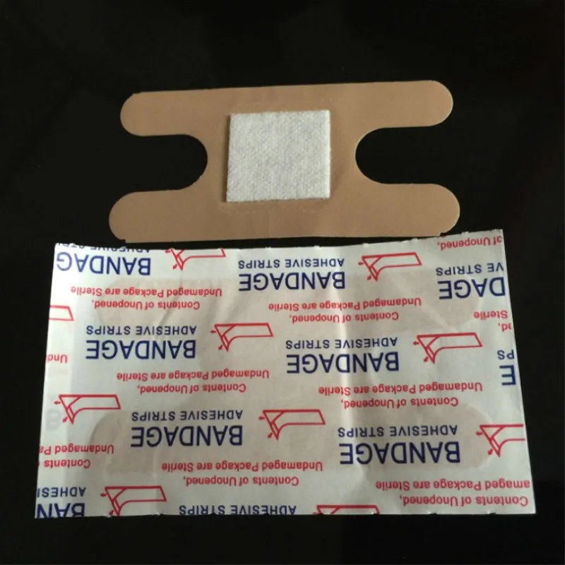 100 Pcs กันน้ำบาดแผลทางการแพทย์ Anti-แบคทีเรีย Band-Aid สำหรับ Home Travel ชุดปฐมพยาบาลฉุกเฉินชุด H ผีเสื้อรูปร่าง