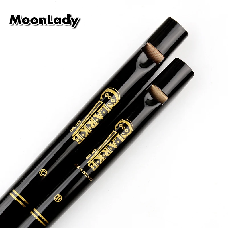 Traditional Clarke Flute Black C/D Key Whistle Ireland Musical Instrument Irish Whistle Flute Woodwind Instrument Flute