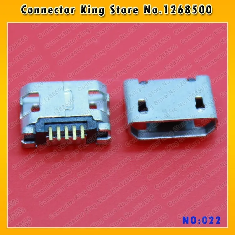 ChengHaoRan Tablet PC MINI USB Jack short 5P Mobile Phone Micro USB connector 5pin 2 DIP foot,Charging Port,MC-022