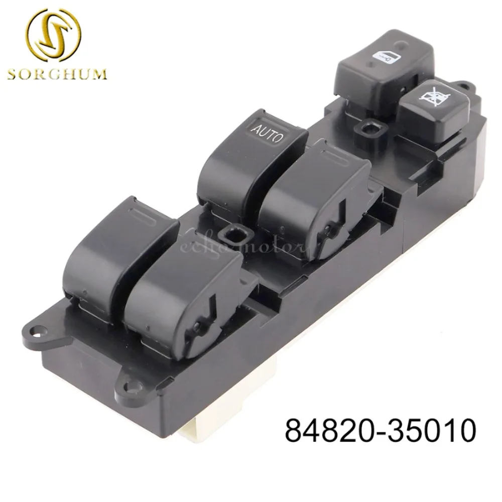 Hot84820-35010 8482035010 Front Left Power Window Lifter Switch For Toyota Carina E Hilux 4Runner Truck Land Cruiser Lexus LX450