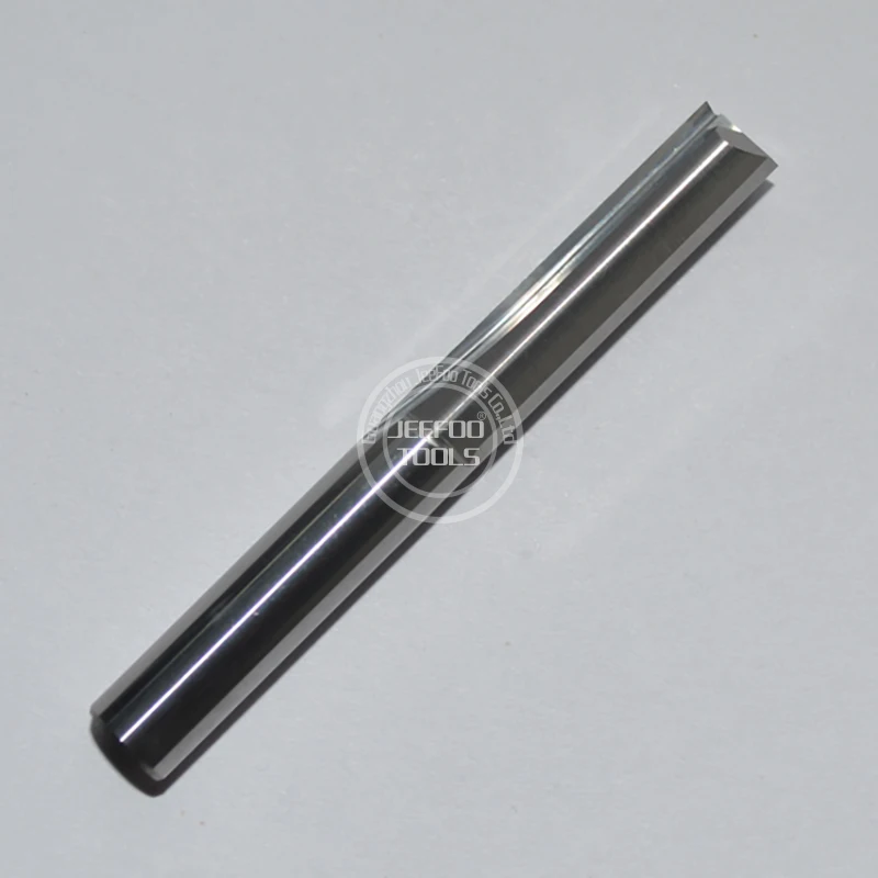 6*22 CNC Karbida Padat Dua Bit Seruling Lurus/Bit Router CNC/Pemotong Router