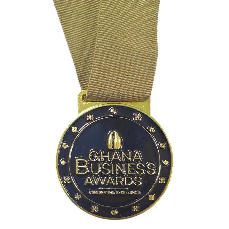 1.97 Inch 100 Pieces A Lot Gold Soft Enamel Custom Award Medal Zinc Alloy Personalized Running Medal