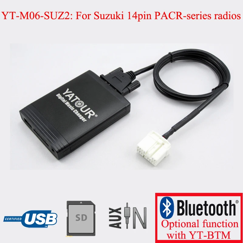 Yatour Car radio MP3 for Suzuki Aerio Grand Vitara Ignis Jimny II Liana Splash Swift SX4