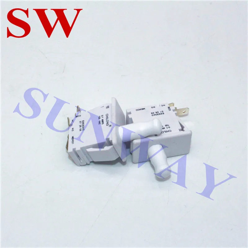 Interruptor branco, 20 peças, acessórios para máquina de fliperama, porta de moedas, microinterruptor, gaveta, 6 terminais, branco