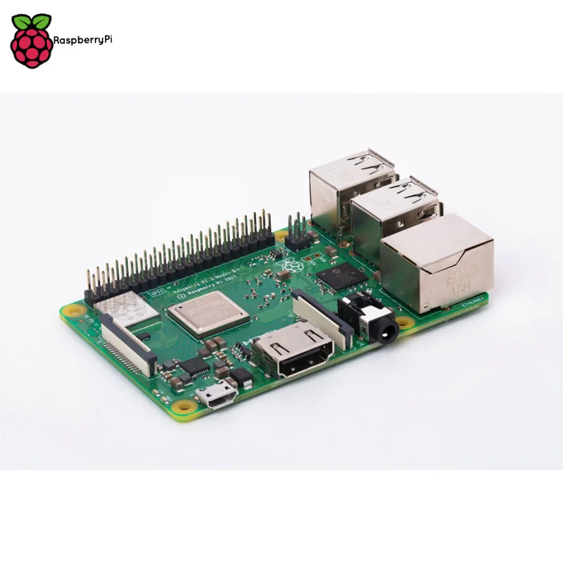 Original Raspberry Pi 3 Model B+ RPI 3 B plus with 1GB BCM2837B0 1.4GHz ARM Cortex-A53 Support WiFi 2.4GHz and Bluetooth 4.2