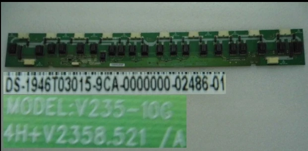Placa de conexão conectora com placa de alta tensão 4h + v2358.522/a