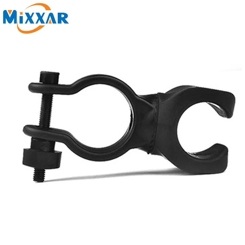 ZK50 High Quality led bicycle lights Torch Clip Clamp Universal 360 Swivel Bicycle Bike LED Flashlight Mount Bracket Holder