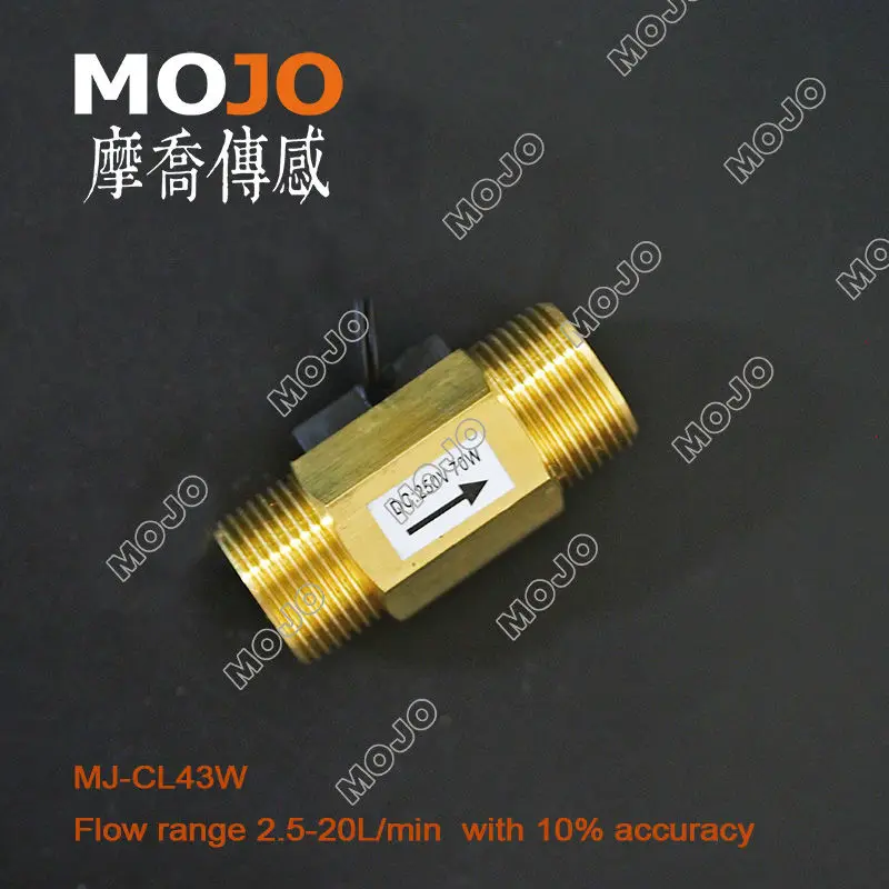 

2020 MJ-CL43W(10pcs/lot) 3/4'' Magnetic type Copper Brass water switch outside treads