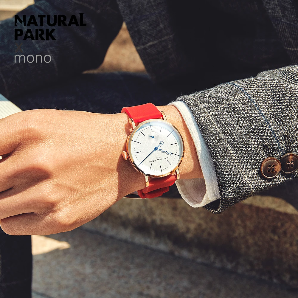 Relogio Masculino NATURAL PARK Watch Men Brand Luxury Steel Waterproof Quartz Mens Watches Casual Sport Male Clock Wristwatches