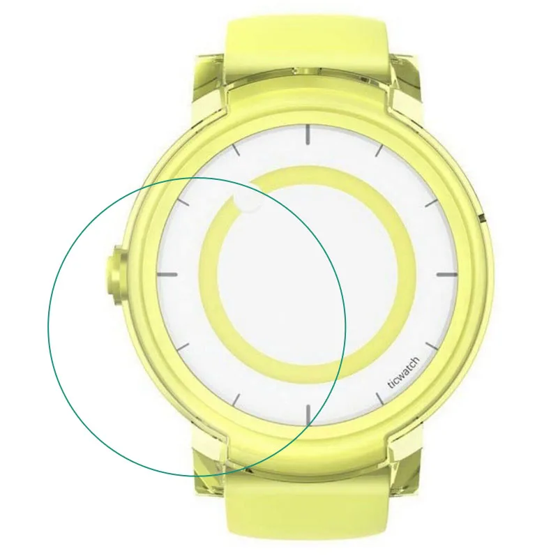 Miếng Dán Bảo Vệ HD Ultra Trong Suốt Bảo Vệ Cho Tic Đồng Hồ Thông Minh Ticwatch E Cường Lực Màn Hình Phủ Kín Màn Hình