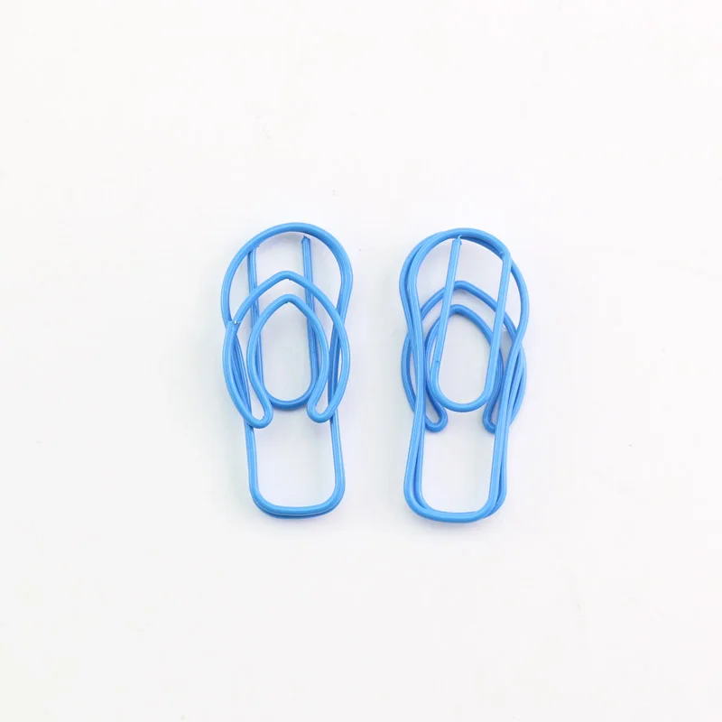 Imagem -04 - Decorativos Clipes de Papel de Metal Clog Styling Clipe de Papel Bonito Paperclip Bookmark Kawaii Office Papelaria