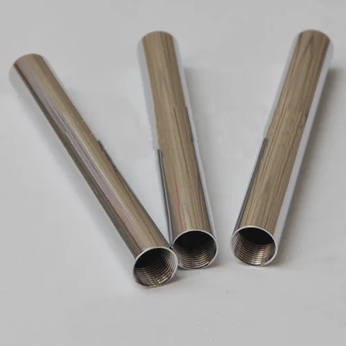 1pcs M25 Internal tube Plating tube Chrome iron tube Hollow Two ends Fine rod straight rod Table 30-200mm Length