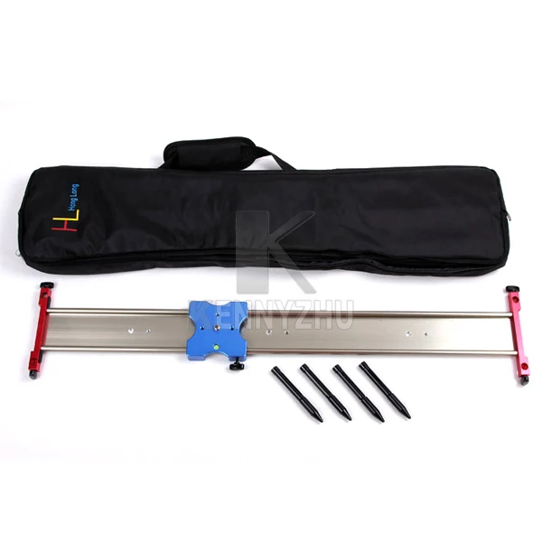 Deslizador de cámara profesional Ultra silencioso, 120cm, 1,2 m, para videocámara DSLR Rig