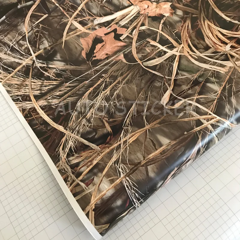 

Grass Realtree Camouflage Vinyl Film Wrap With Air Bubble Free Car Styling Adhesive Sticker Car Motorbike Decal Wrapping