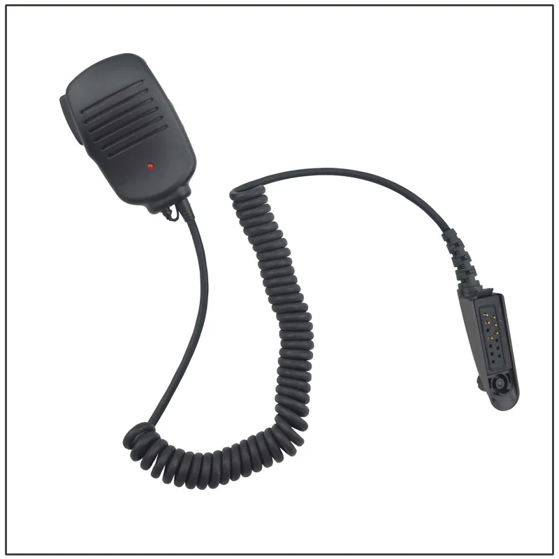 

Two Way Radio Speaker Mic with Audio Jack & LED Indicator for Motorola GP328,GP338,GP340,GP140 GP280,GP339,HT1250,HT750,MTX850