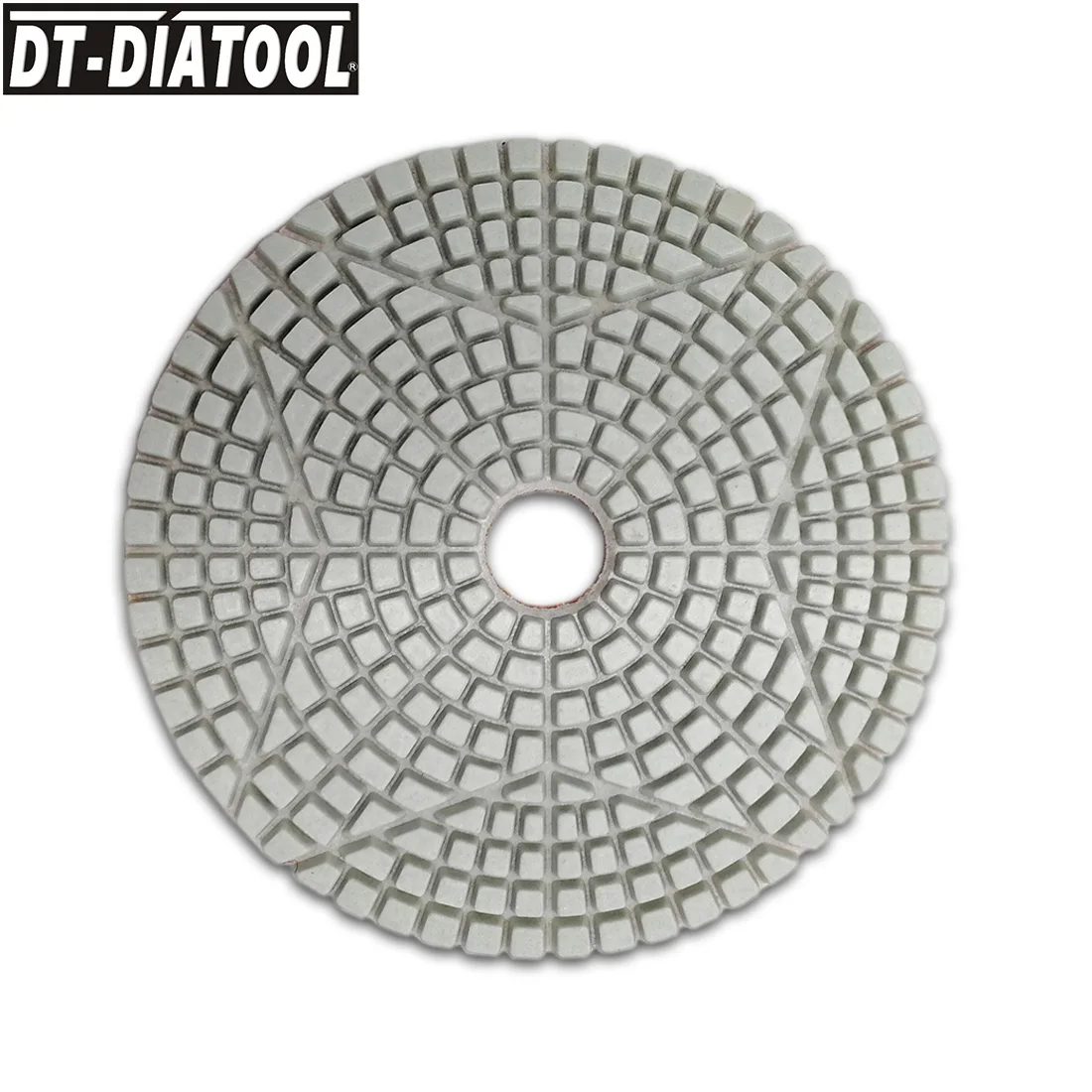 DT-DIATOOL 2 комплекта/6 шт диаметр 100 мм/4 "3 шага влажные Алмазные полировальные колодки полимерные скрепленные шлифовальные диски для мраморного кварцевого бетона